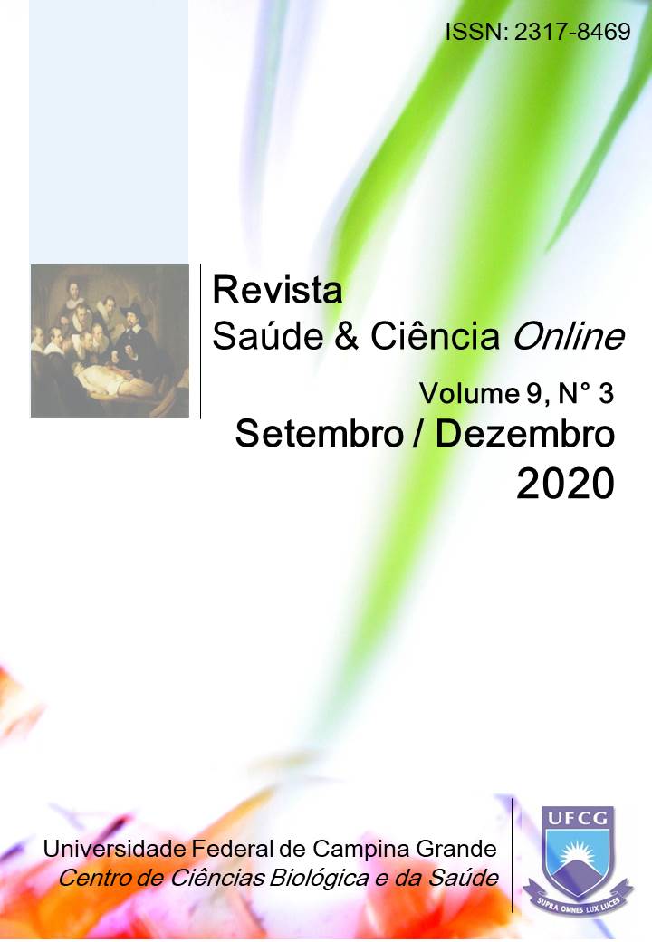 					Visualizar v. 9 n. 3 (2020): REVISTA SAÚDE & CIÊNCIA ONLINE (SETEMBRO-DEZEMBRO 2020)
				
